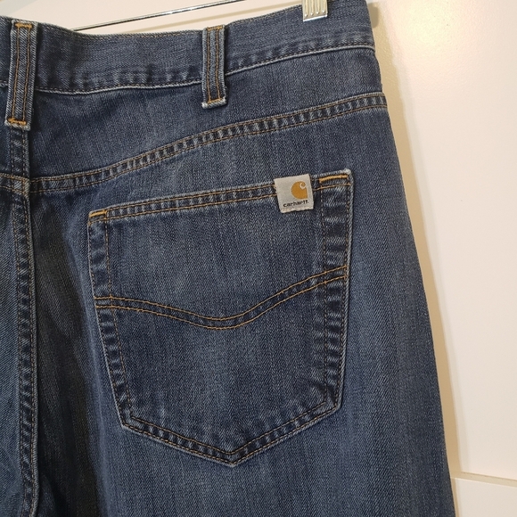 Carhartt Blue Jeans Loose Straight High-Rise Size 36 X 36 - Picture 7 of 12
